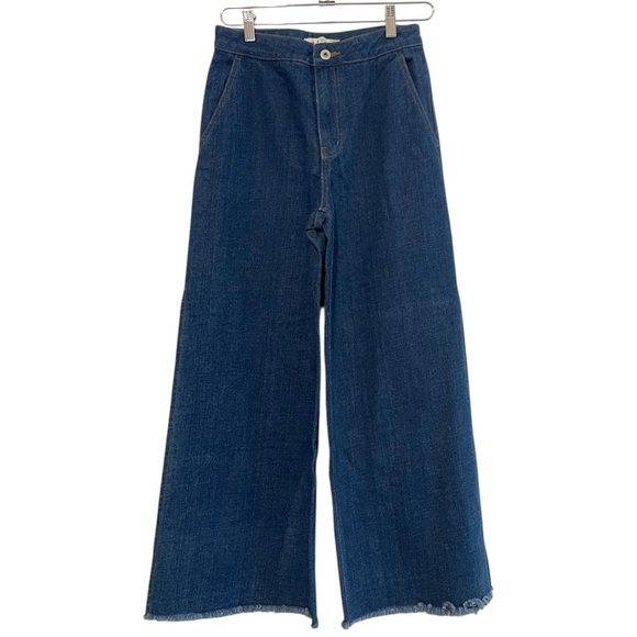 Anthropologie Denim - NEUL Wide leg Split Hem Jeans‎ Size Small